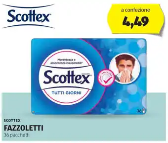 ALDI Scottex fazzoletti offerta