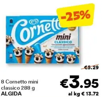 Unes 8 Cornetto mini classico ALGIDA offerta