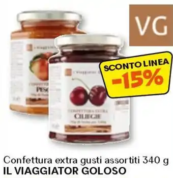 Unes Confettura extra gusti assortiti IL VIAGGIATOR GOLOSO offerta