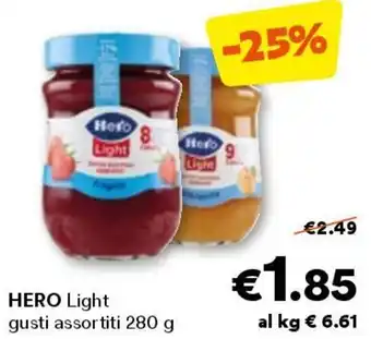 Unes HERO Light offerta