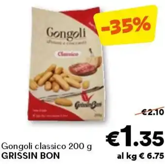 Unes Gongoli classico GRISSIN BON offerta