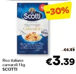 Unes Riso italiano carnaroli offerta