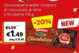 Unes Chocolaterie wafer ricoperti offerta