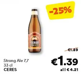 Unes Strong ale 7,7 CERES offerta