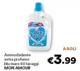 Unes Ammorbidente extra profumo blu mare 60 lavaggi MON AMOUR offerta