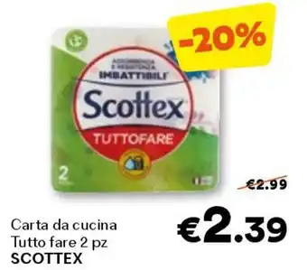 Unes Carta da cucina tutto fare SCOTTEX offerta