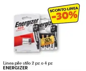 Unes Linea pile stilo 2 pz o 4 pz ENERGIZER offerta