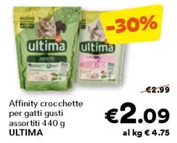 Unes Affinity crocchette per gatti gusti assortiti ULTIMA offerta