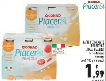 Conad Superstore Latte fermentato probiotico offerta