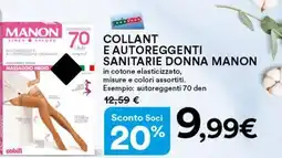 Ipercoop Collant e autoreggenti sanitarie donna MANON offerta