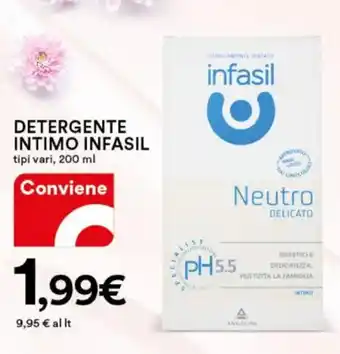 Ipercoop Detergente intimo INFASIL offerta