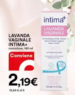 Ipercoop Lavanda vaginale INTIMA+ offerta