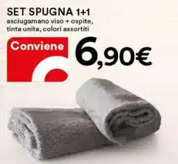 Ipercoop Set spugna 1+1 offerta