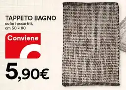 Ipercoop Tappeto bagno offerta