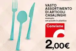 Ipercoop VASTO ASSORTIMENTO DI ARTICOLI CASALINGHI offerta