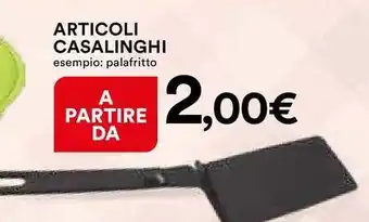 Ipercoop ARTICOLI CASALINGHI esempio: palafritto offerta