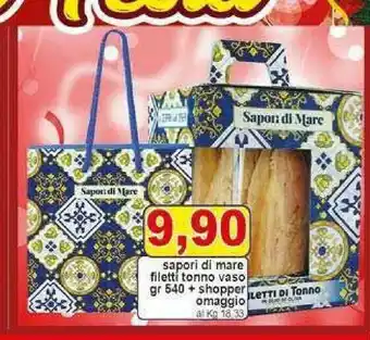 Pewex Sapori di mare filetti tonno vaso offerta