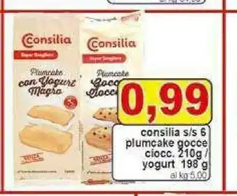 Pewex Consilia - plumcake con yogurt magro 198 g(ml) offerta