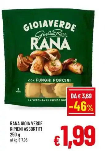 A&O Rana gioia verde ripieni assortiti offerta