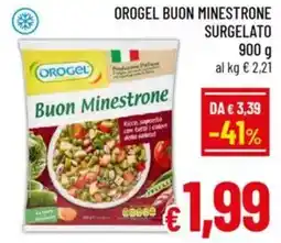 A&O Orogel buon minestrone surgelato offerta