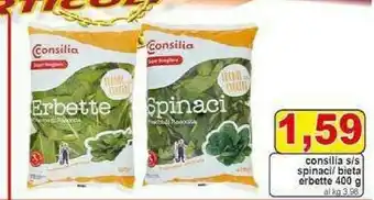 Pewex Spinaci bieta erbette 400 g offerta
