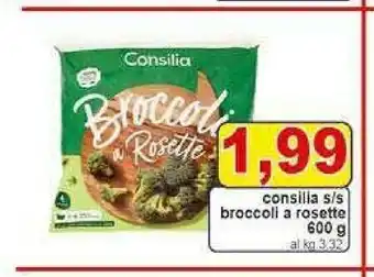 Pewex Broccoli a rosette 600 g offerta