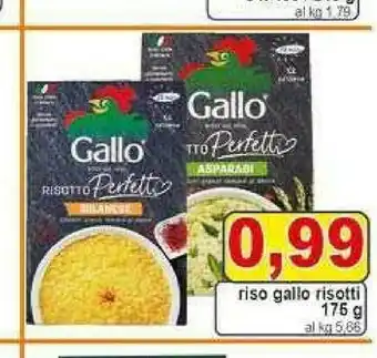 Pewex Riso risotti perfetto asparagi/ milanese offerta