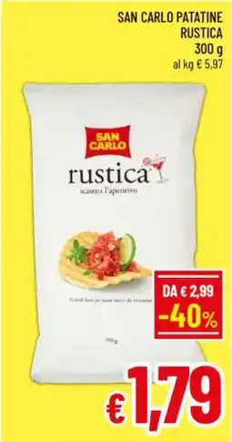 A&O San carlo patatine rustica offerta