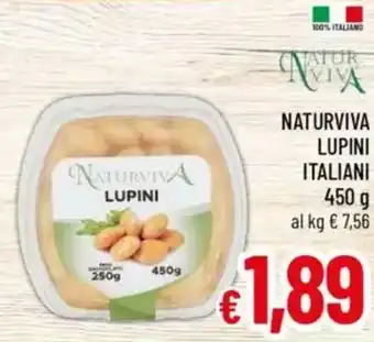 A&O Naturviva lupini italiani offerta