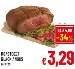 A&O Roastbeef black angus all'etto offerta