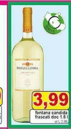 Pewex Candida frascati doc offerta
