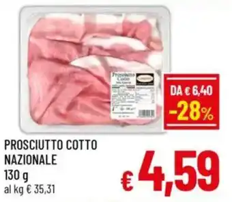 A&O Prosciutto cotto nazionale offerta