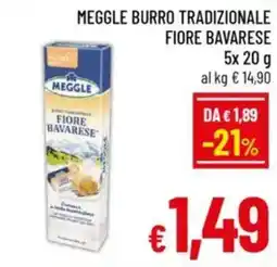 A&O Meggle burro tradizionale fiore bavarese offerta