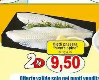 Pewex Filetti passera niente spine offerta