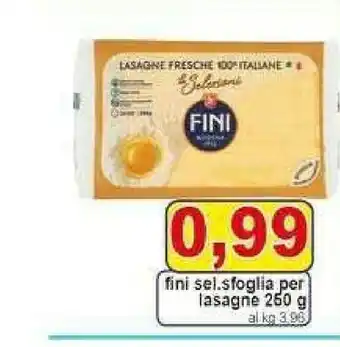 Pewex Fini lasagne fresche 100% italiane offerta