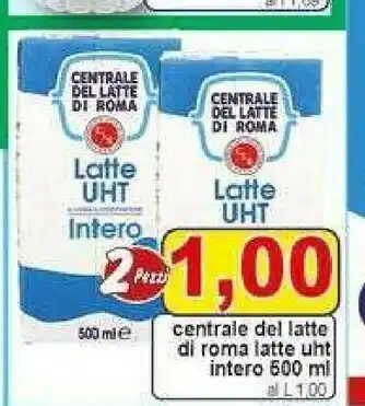 Pewex Latte intero a lunga conservazione uht 500 g(ml) offerta