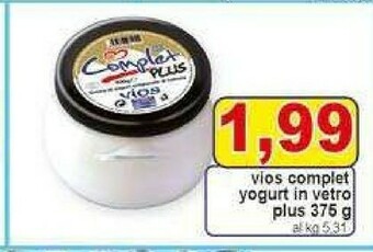 Pewex Complet yogurt in vetro plus offerta