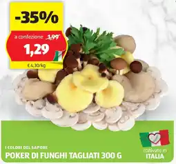 ALDI I colori del sapore poker di funghi tagliati offerta