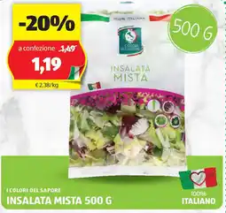 ALDI I colori del sapore insalata mista offerta