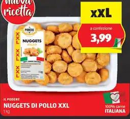 ALDI Il podere nuggets di pollo xxl offerta