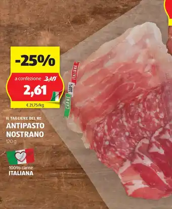 ALDI Il tagliere del re antipasto nostrano offerta