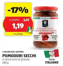 ALDI I colori del sapore pomodori secchi offerta