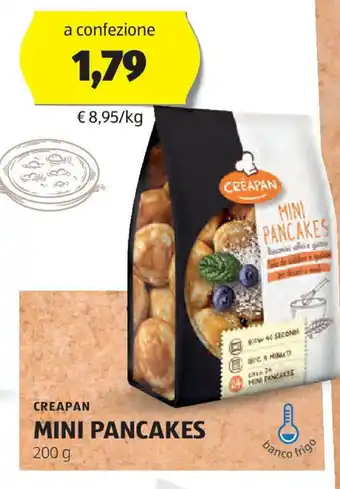 ALDI Creapan mini pancakes offerta