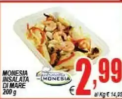 Monesia insalata di mare