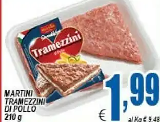 DEM Tramezzini di pollo 210 g offerta