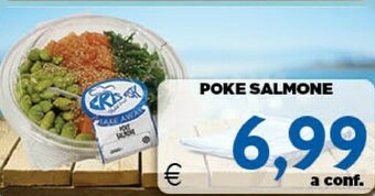 Poke salmone