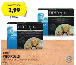 ALDI Lyttos filo rolls offerta