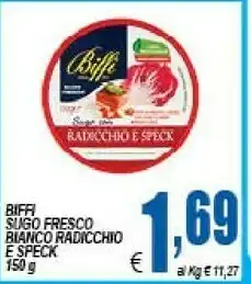 DEM Biffi - sugo radicchio e speck 150 g(ml) offerta