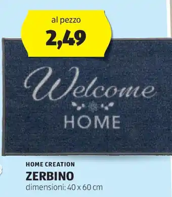 ALDI Home creation zerbino offerta