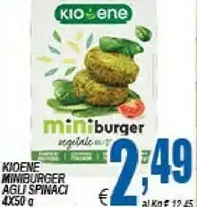 DEM Mini burger vegetali agli spinaci 200 g(ml) offerta